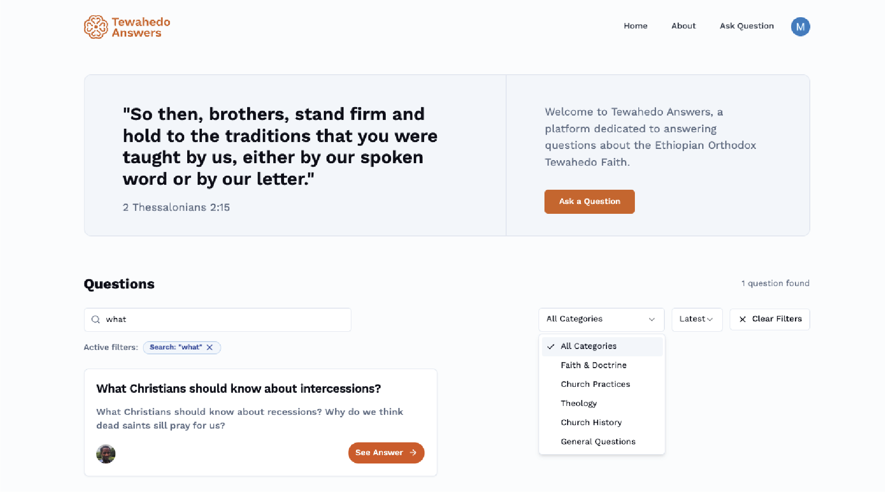 Advanced Search and Filtering System